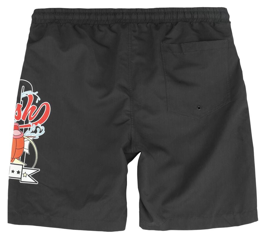 Gothicana By Emp "Magikarp" Swim Shorts Black By Pokémon