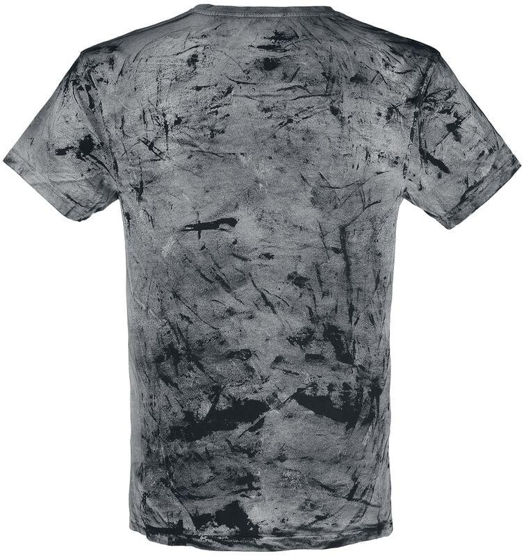 Gothicana By Emp "Magistus Skull" T-Shirt Black By Alchemy England