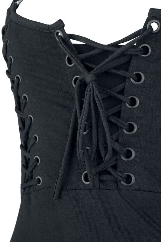 Gothicana By Emp "Malice Dress" Mini Dress Black By Poizen Industries