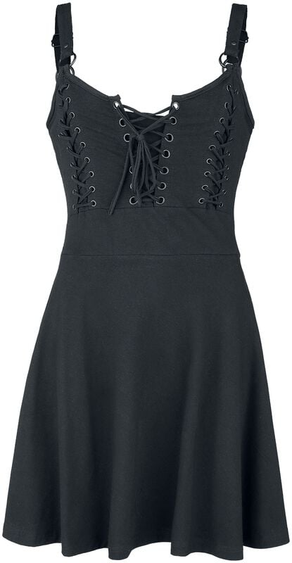 gothicana by emp "Malice Dress" Mini Dress black by Poizen Industries