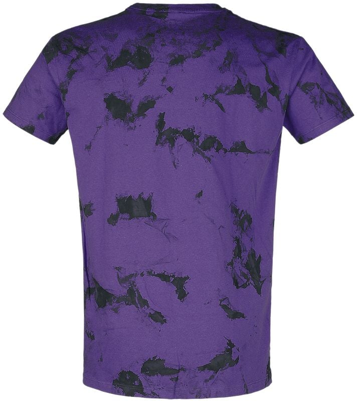 Gothicana By Emp "Man's T-Shirt" T-Shirt Black-lilac By Outer Vision