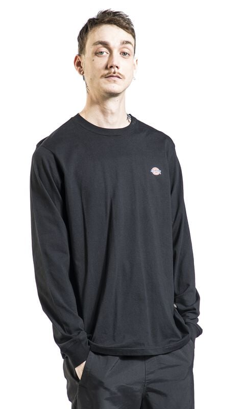 Gothicana By Emp "Mapleton" Long-sleeve Shirt Black By Dickies