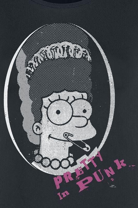 Gothicana By Emp "Marge Punk" T-Shirt Black By The Simpsons