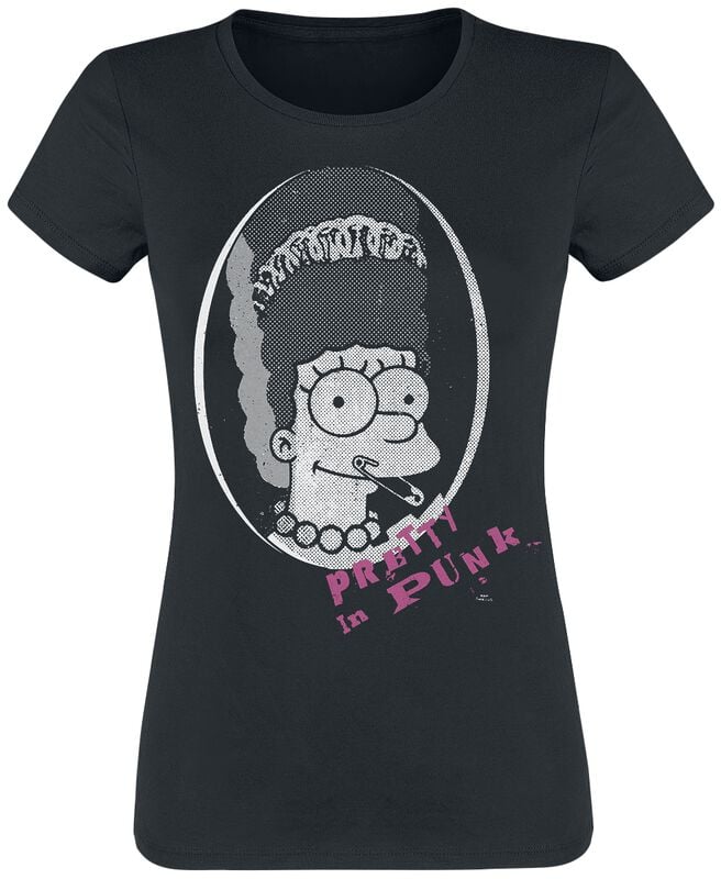 gothicana by emp "Marge Punk" T-Shirt black by The Simpsons