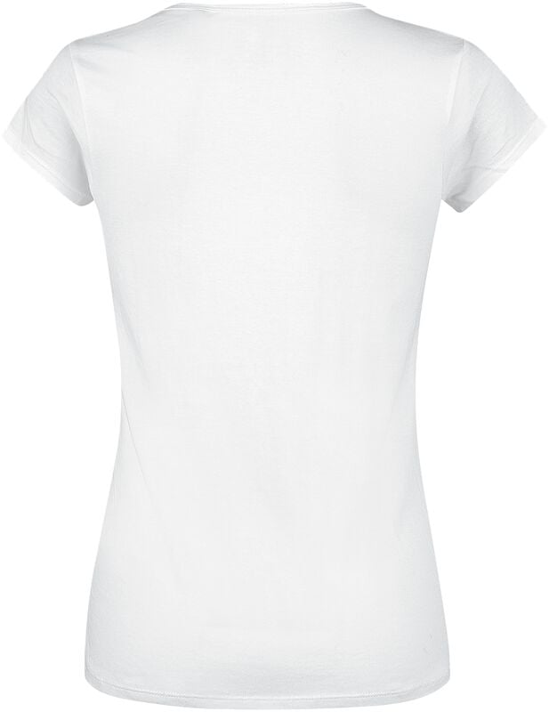 Gothicana By Emp "Marie - I'm A Lady" T-Shirt White By Aristocats