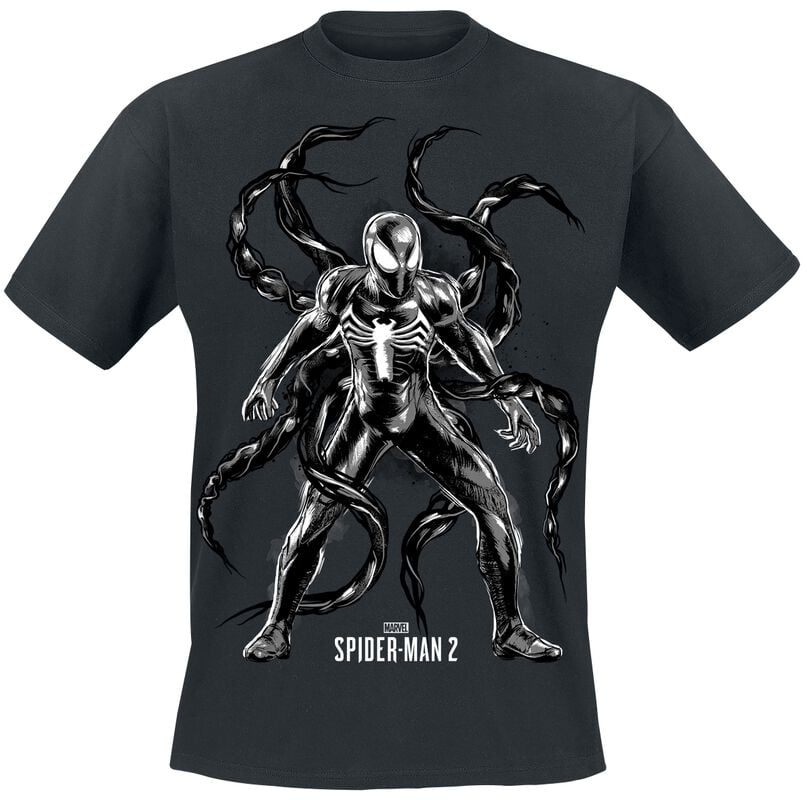 gothicana by emp "Marvel Games - Spider-Man 2 - Back in Black" T-Shirt black by Spider-Man