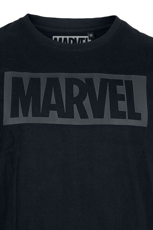 Gothicana By Emp "Marvel - Logo" T-Shirt Black By Marvel