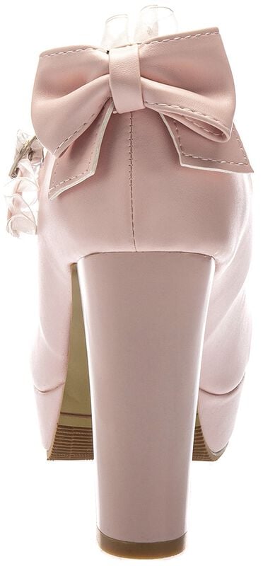 Gothicana By Emp "Mary Jane Pumps" High Heel Light Pink By Belsira