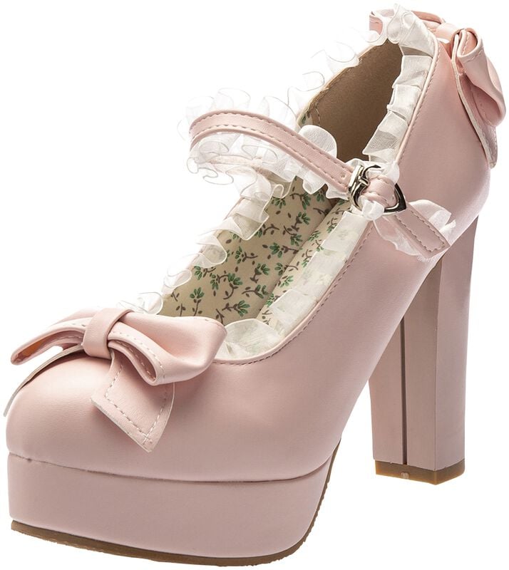gothicana by emp "Mary Jane Pumps" High Heel light pink by Belsira