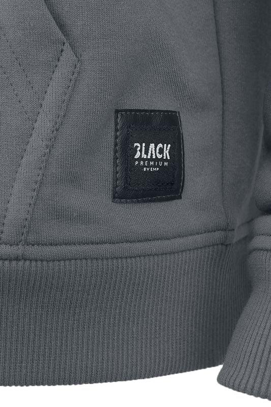 Gothicana By Emp "Mask Of Sanity" Hoodie Jacket Grey By Black Premium By EMP