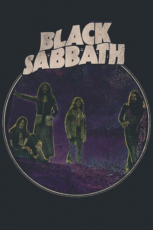 Gothicana By Emp "Master Of Reality Photo" Long-sleeve Shirt Black By Black Sabbath