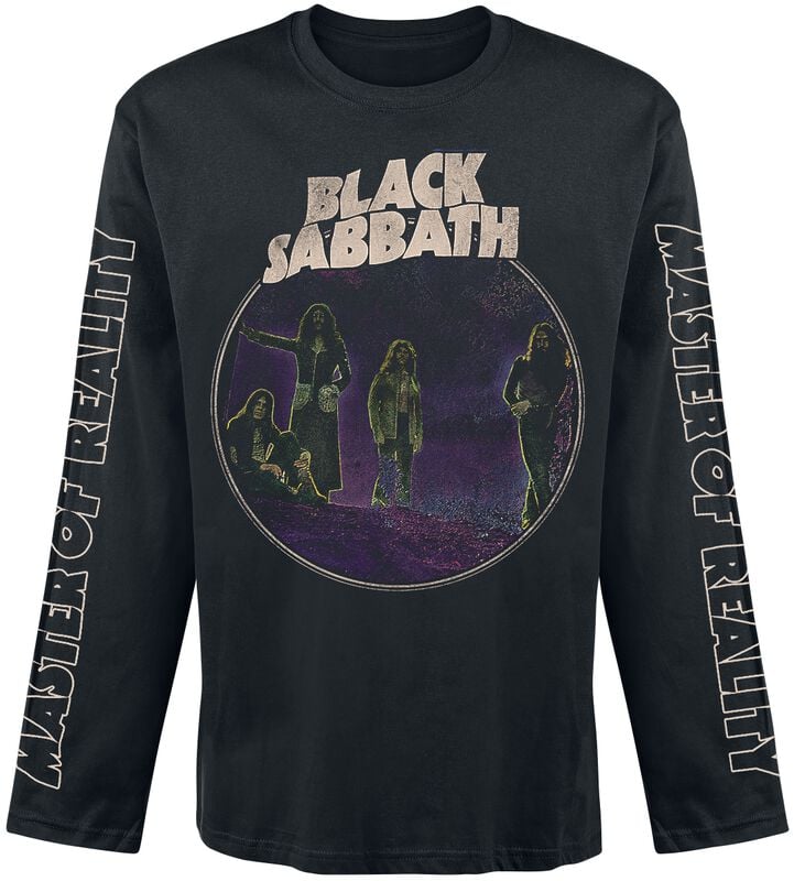 gothicana by emp "Master of Reality Photo" Long-sleeve Shirt black by Black Sabbath
