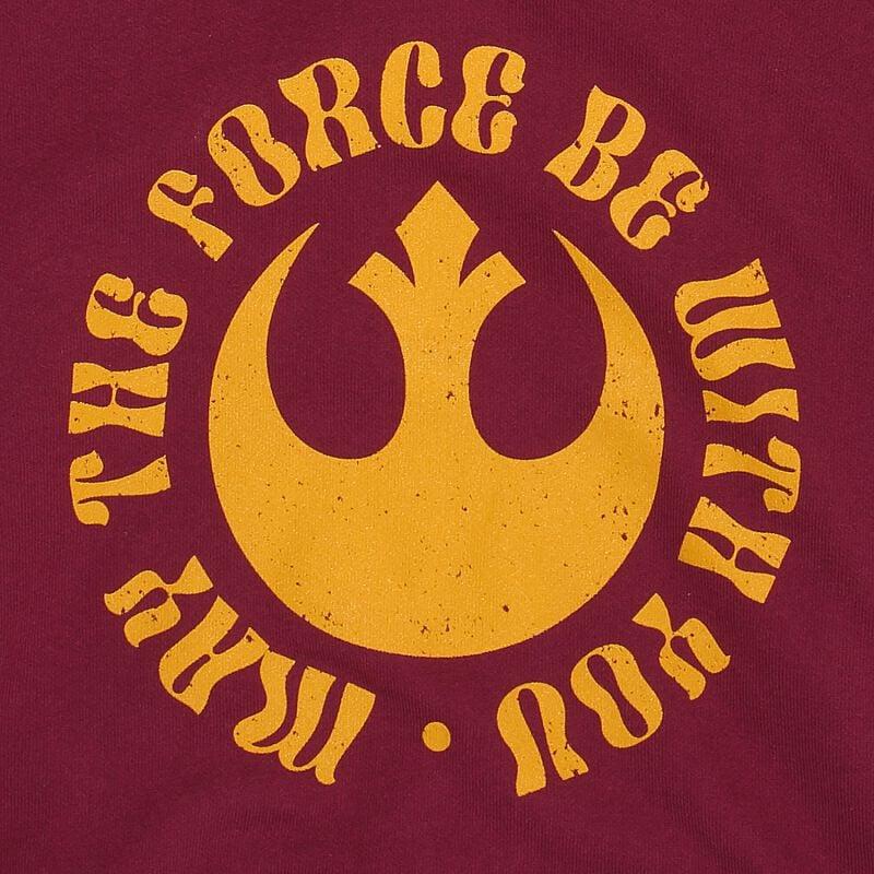 Gothicana By Emp "May The Force Be With You" Hoodie Burgundy By Star Wars