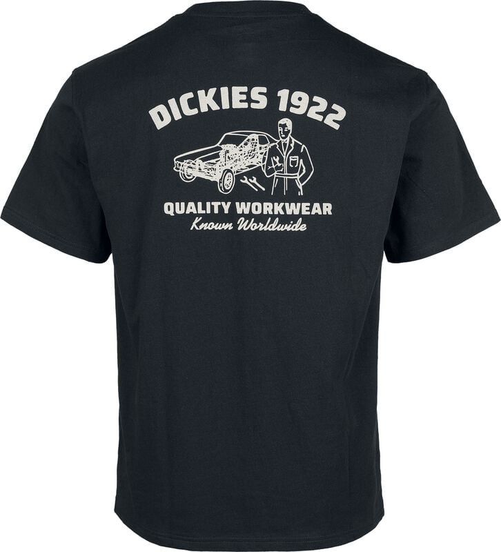 Gothicana By Emp "MECHANIC T-SHIRT" T-Shirt Black By Dickies