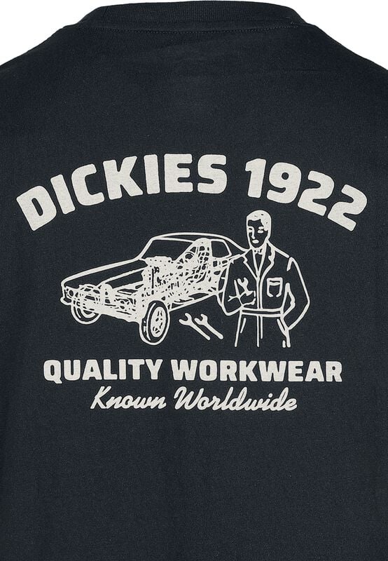 Gothicana By Emp "MECHANIC T-SHIRT" T-Shirt Black By Dickies