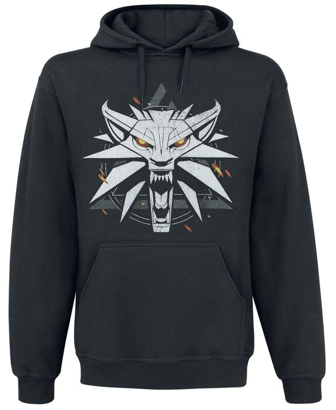 gothicana by emp "Medallion" Hoodie black by The Witcher