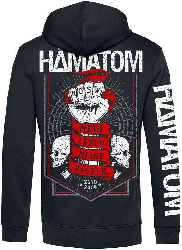 Gothicana By Emp "Mein Leben - Meine Regeln" Hoodie Jacket Black By Hämatom