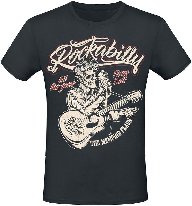 gothicana by emp "Memphis Flash" T-Shirt black by Gasoline Bandit