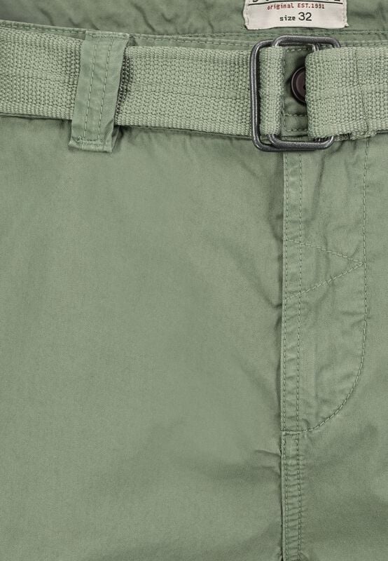 Gothicana By Emp "Men's Cargo Bermuda" Shorts Green By Sublevel