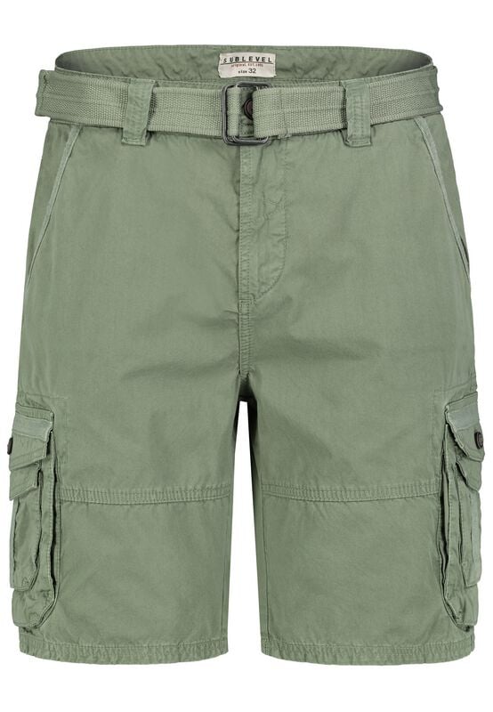 gothicana by emp "Men's Cargo Bermuda" Shorts green by Sublevel