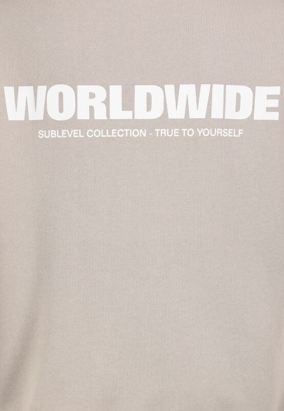 Gothicana By Emp "Men's Shirt" Sweatshirt Beige By Sublevel