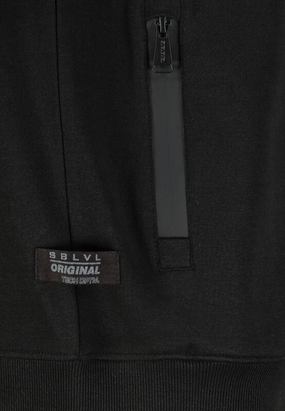 Gothicana By Emp "Men's Sweatjacket" Hoodie Jacket Black By Sublevel