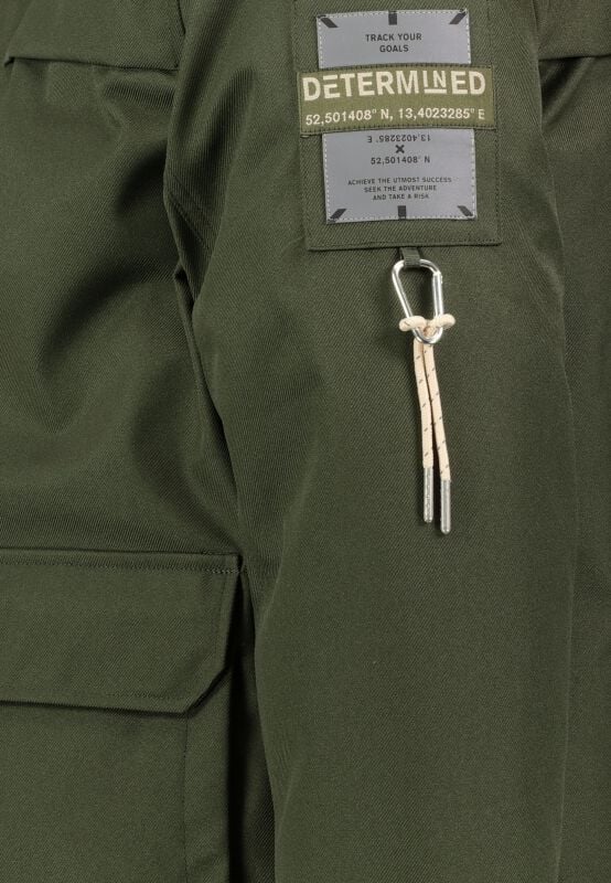 Gothicana By Emp "Mens Jacket" Winter Jacket Green By Urban Surface
