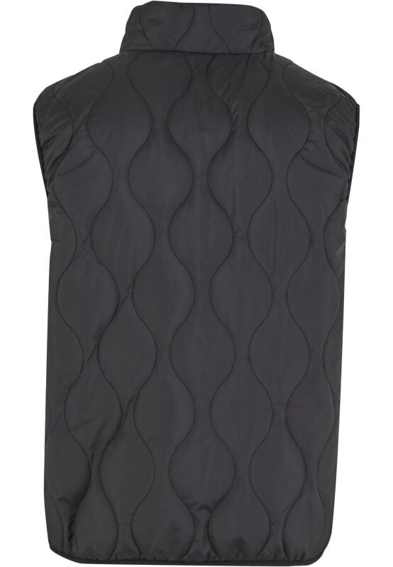 Gothicana By Emp "Mens Super Light Bubble Vest" Vest Black By Urban Classics