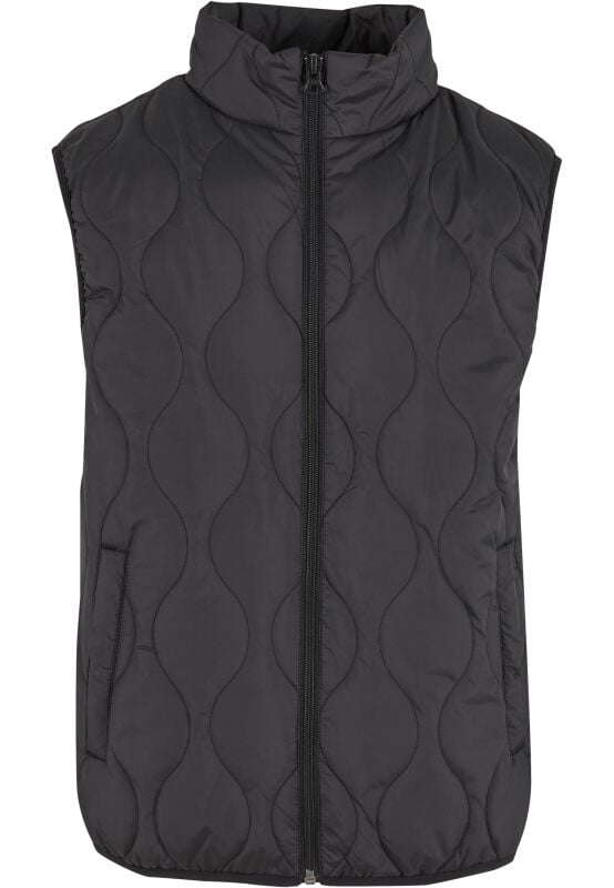 gothicana by emp "Mens Super Light Bubble Vest" Vest black by Urban Classics