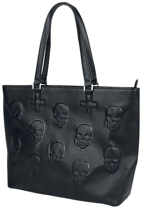gothicana by emp "Menth" Handbag black by Banned Alternative