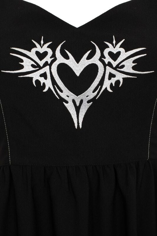 Gothicana By Emp "Mercy Dress" Mini Dress Black By Hell Bunny