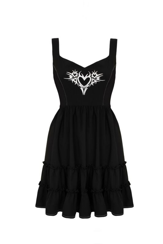 gothicana by emp "Mercy Dress" Mini Dress black by Hell Bunny
