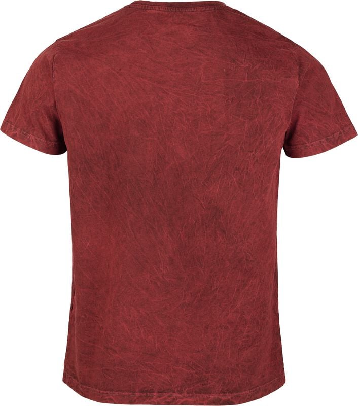 Gothicana By Emp "Metal Circle" T-Shirt Red By Powerwolf