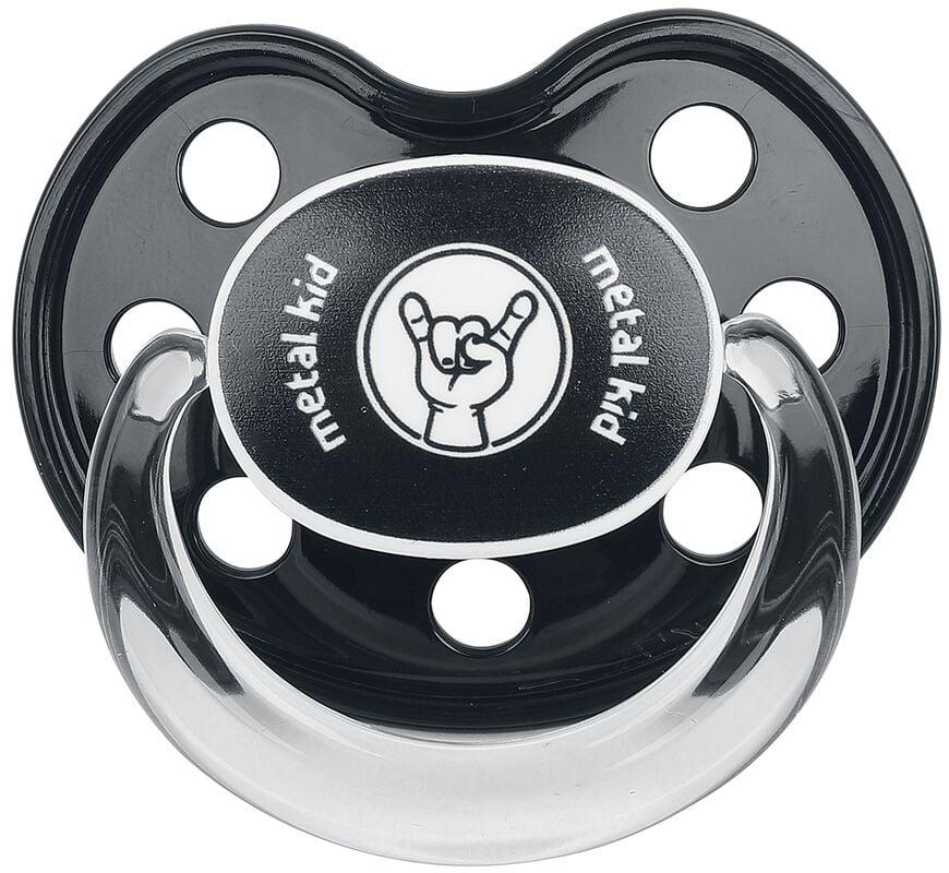 gothicana by emp "Metal Kid" Baby's Dummy black by Metal Kids