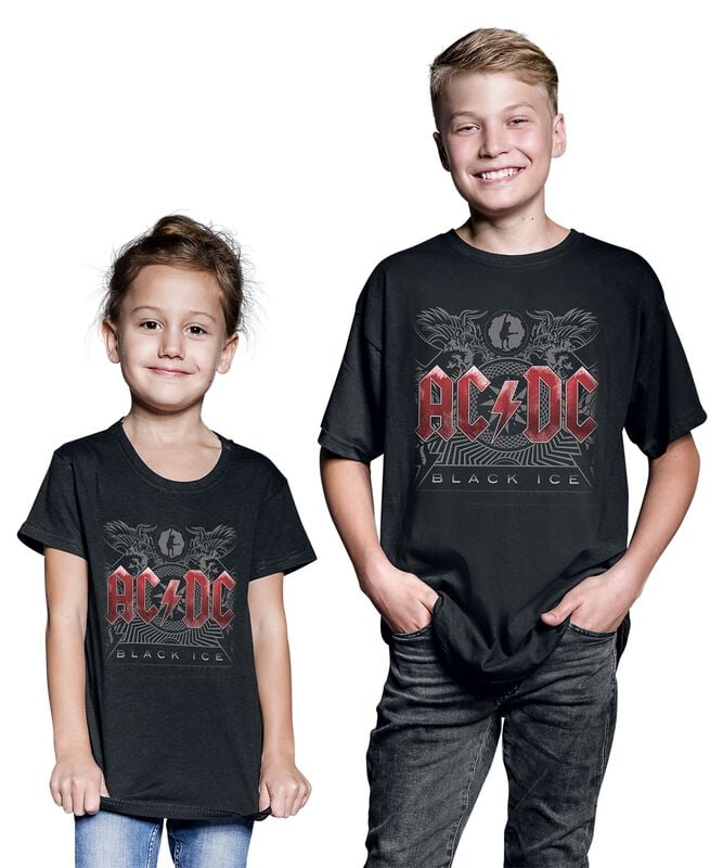 Gothicana By Emp "Metal-Kids - Black Ice" T-Shirt Black By AC/DC