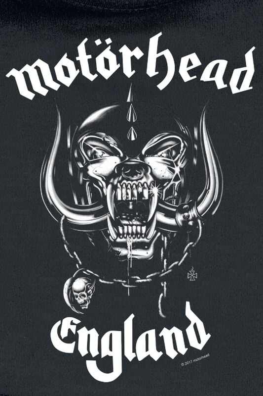 Gothicana By Emp "Metal-Kids - England" Bib Black By Motörhead