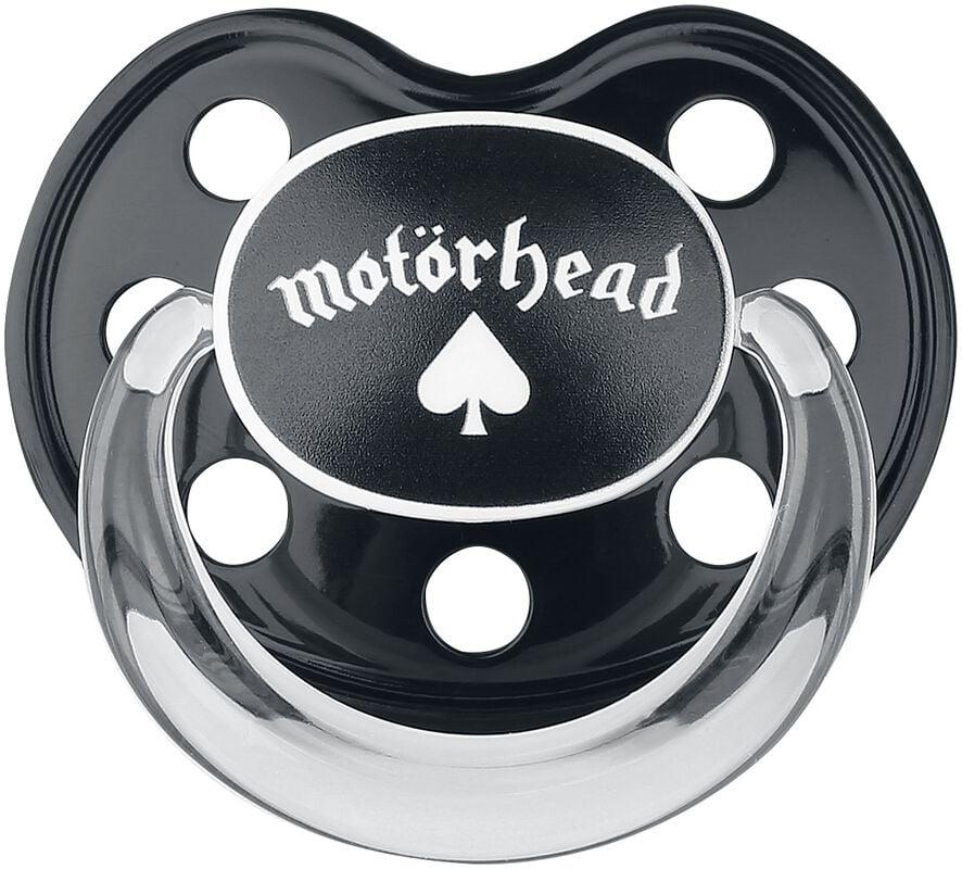 gothicana by emp "Metal Kids - Logo" Baby's Dummy black by Motörhead