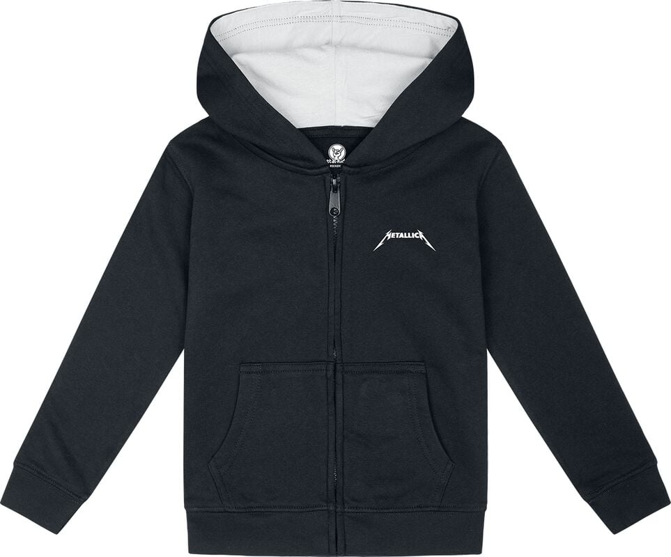 Gothicana By Emp "Metal-Kids - Robot Blast" Kids' Hooded Jackets Black By Metallica