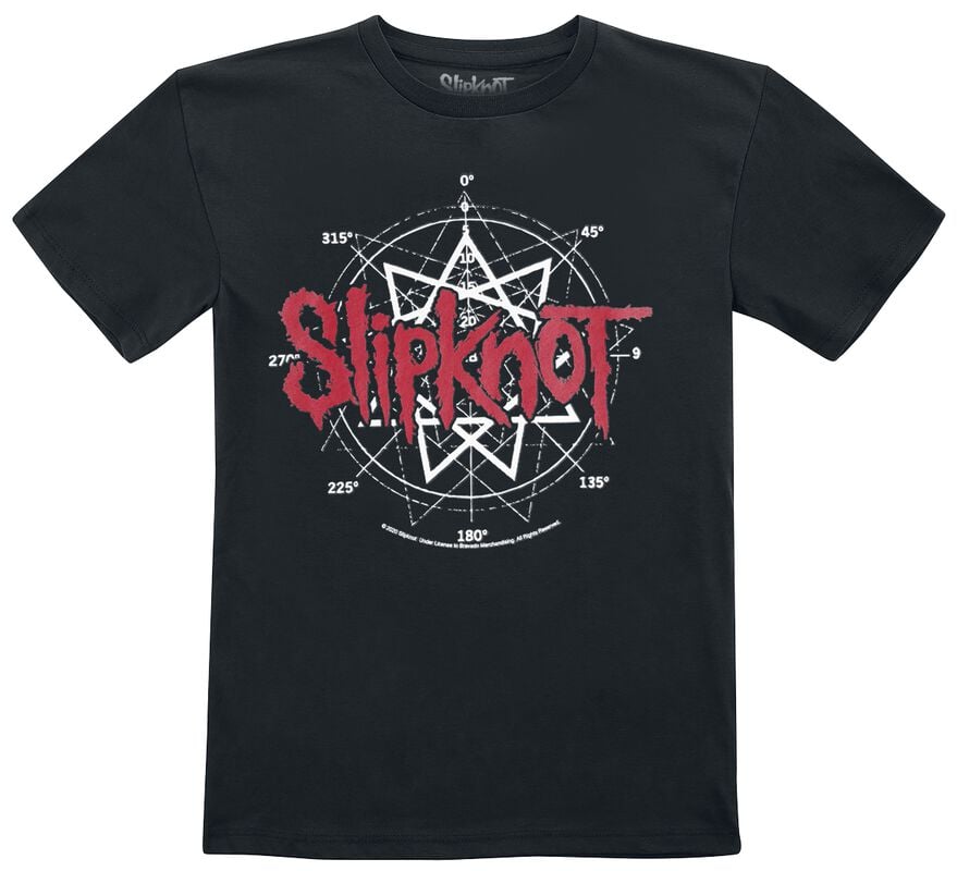 Gothicana By Emp "Metal-Kids - Star Symbol" T-Shirt Black By Slipknot