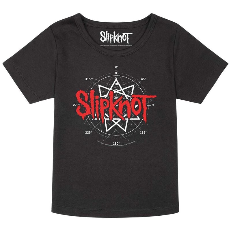 gothicana by emp "Metal-Kids - Star Symbol" T-Shirt black by Slipknot