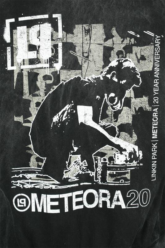 Gothicana By Emp "Meteora Spray" Hoodie Jacket Black By Linkin Park