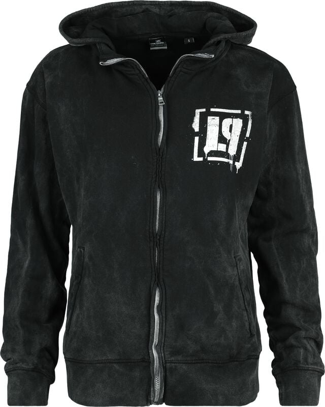 gothicana by emp "Meteora Spray" Hoodie Jacket black by Linkin Park
