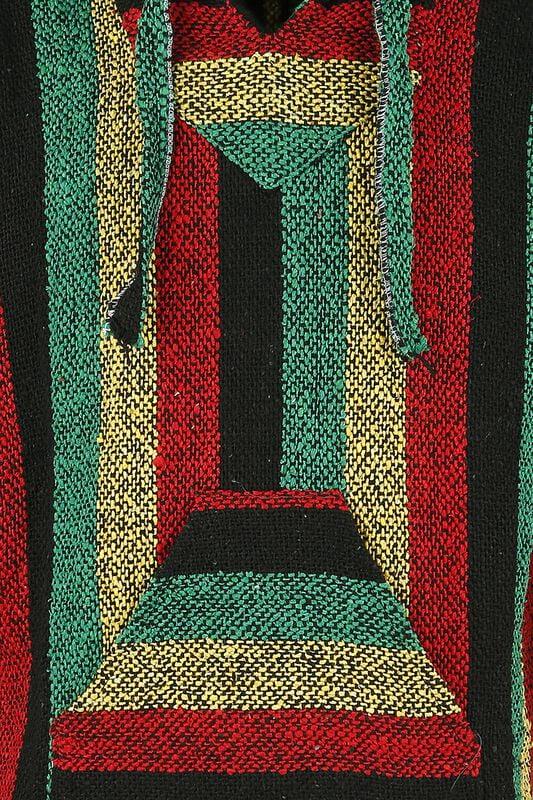 Gothicana By Emp "Mexican Hood" Hoodie Rasta By Peyote