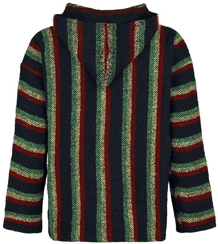 Gothicana By Emp "Mexican Hood" Hoodie Rasta By Peyote