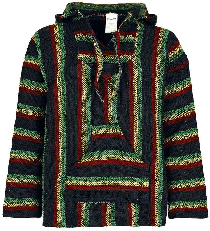 gothicana by emp "Mexican Hood" Hoodie rasta by Peyote