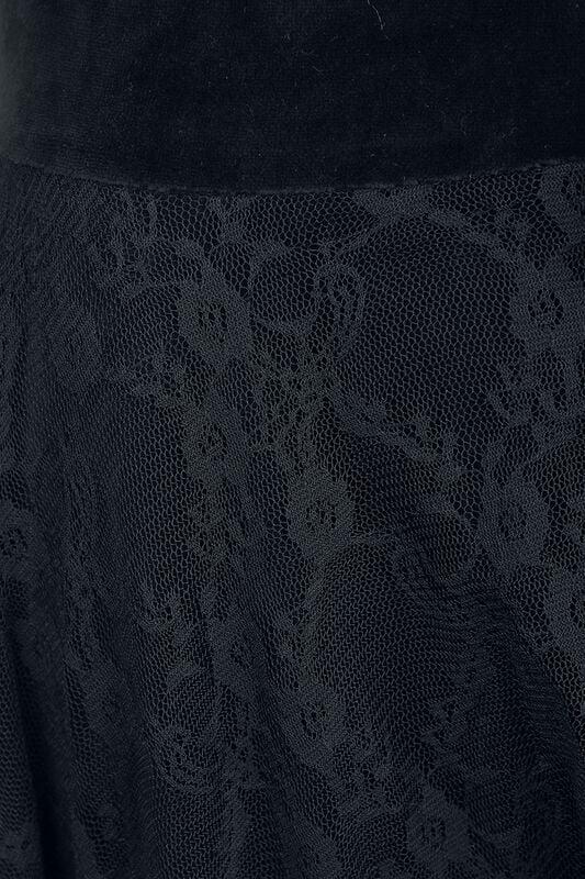 Gothicana By Emp "Mia Dress" Mini Dress Black By Innocent