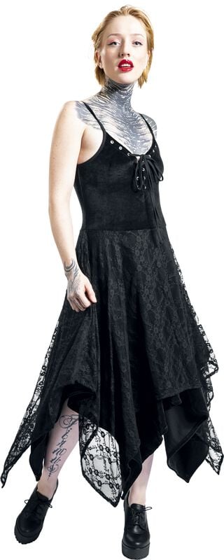 Gothicana By Emp "Mia Dress" Mini Dress Black By Innocent