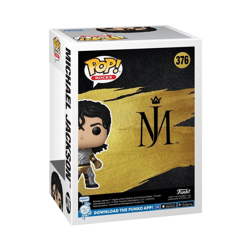 Gothicana By Emp "Michael Jackson Rocks Vinyl Figur 376" Funko Pop Multicolour By Michael Jackson