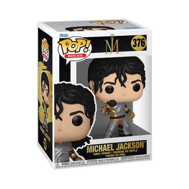 gothicana by emp "Michael Jackson Rocks Vinyl Figur 376" Funko Pop multicolour by Michael Jackson