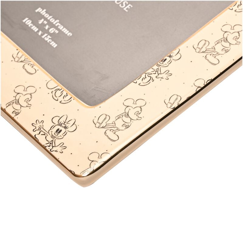 Gothicana By Emp "Mickey & Minnie" Decoration Articles Gold-coloured By Mickey Mouse